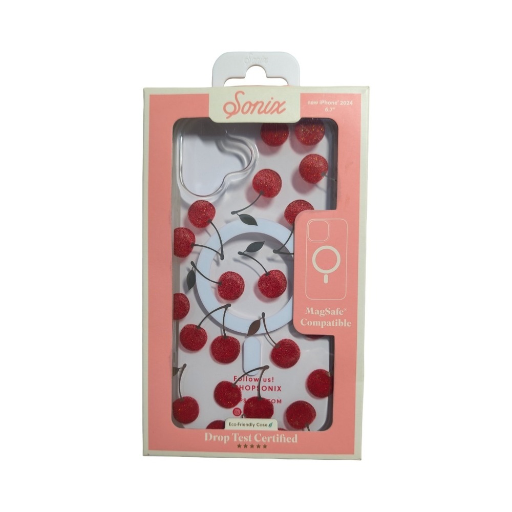 E4-O Sonix Apple iPhone 16 Plus Case with MagSafe - Cherry On Top